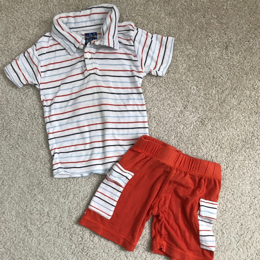 Kickee Pants Boy Shorts-Outfit